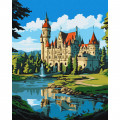 Картина по номерам "Чарівний замок" KHO6334 40х50см                                               Ідейка Арт:39632