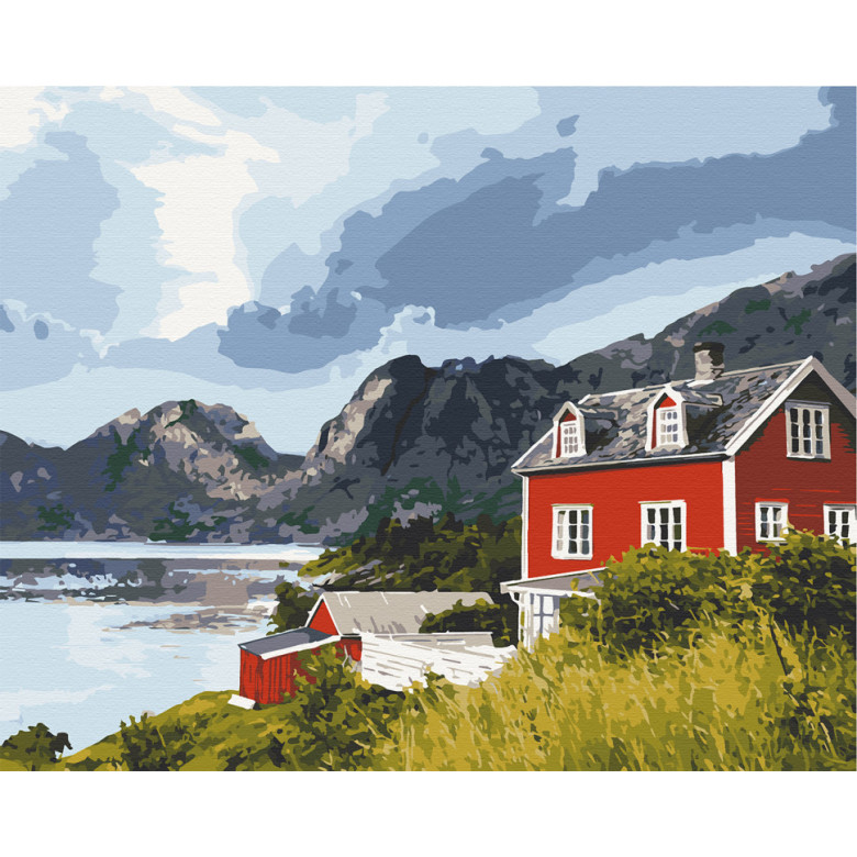 Картина за номерами. Art Craft Фіорди Норвегії 40х50 см 10569-AC ArtCraft Арт:20491
