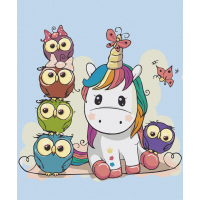 Картина за номерами. Art Craft "Казкові друзі" 40x50 см 15525-AC ArtCraft Арт:18451