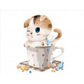 Картина за номерами. Brushme "Кошеня в чашці" GX8395 Brushme Арт:14523