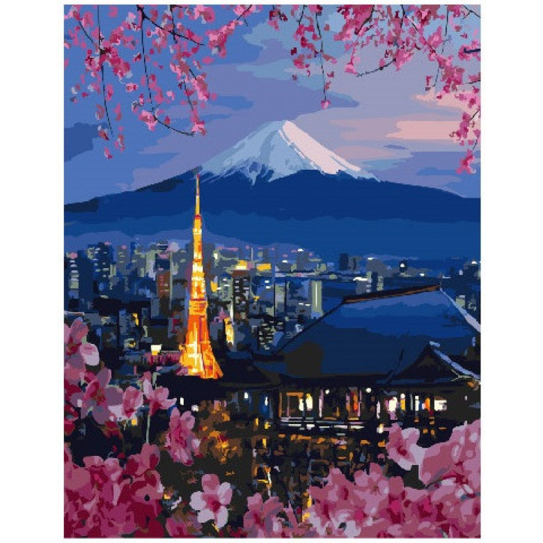 Картина за номерами. Brushme "Подорож по Японії" GX26047, 40х50 см Brushme Арт:9236