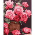 Картина за номерами "Барвисті троянди" ©art_selena_ua KHO3250, 40х50см Ідейка Арт:36483