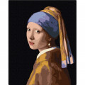 Картина за номерами "Дівчина з перловою сережкою" BS223, 40х50см Brushme Арт:36954