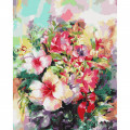 Картина за номерами "Фантазійні квіти" Brushme BS52516 40х50 см Brushme Арт:29125