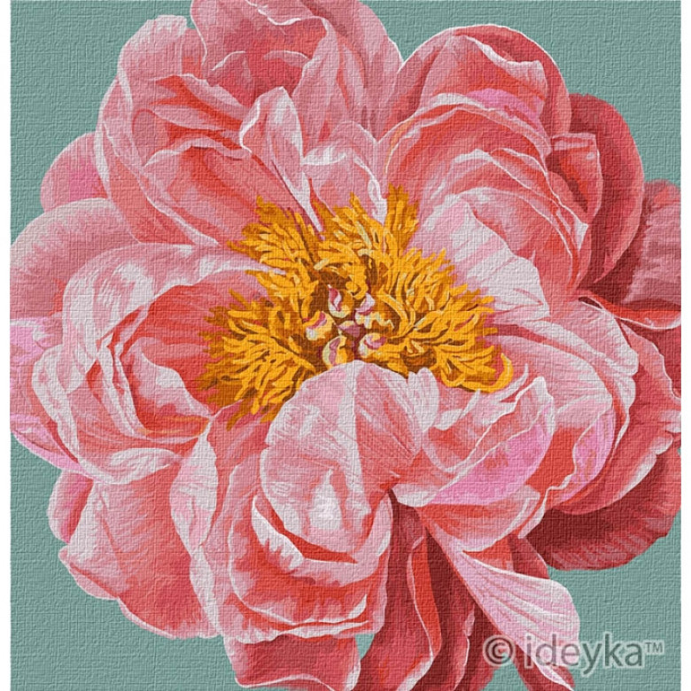 Картина за номерами. Ідейка "Pink kiss" 40х40 см KHO2952 Ідейка Арт:19232