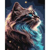 Картина за номерами "Магія космосу" KHO6549 40х50 см Ідейка Арт:34535 Картина за номерами "Магія космосу" KHO6549 40х50 см Ідейка Арт:34535