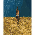 Картина за номерами "Озеро Світязь" ©Roksolana Baran BS53752, 40х50 см Brushme Арт:36608
