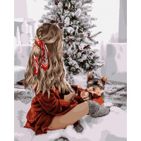 Картина за номерами. "В очікуванні дива" KHO4636, 40х50 см Ідейка Арт:10896