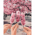 Картина за номерами "Весна в келихах" © Оксана Воробій Brushme BS53036 40x50 см  Brushme Арт:39870