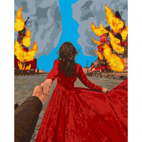 Картина за номерами "Вона горить" Art Craft 10346-AC 40х50 см ArtCraft Арт:25154 Картина за номерами "Вона горить" Art Craft 10346-AC 40х50 см ArtCraft Арт:25154
