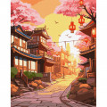 Картина за номерами "Японська вуличка" KHO3645 40х50 см Ідейка Арт:39347