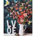 Картина за номерами "З любов'ю" ©Ira Volkova" KHO3119 Ідейка 40х50см Ідейка Арт:23720