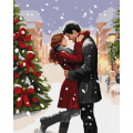 Картина за номерами "Зимова романтика" ©art_selena_ua Ідейка KHO8347 40х50 см Ідейка Арт:34905