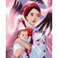 Картина за номерами "Надійний захист" ©ksy_bersan KHO2556 40х50 см Ідейка Ідейка Арт:31797