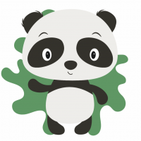 Розпис на полотні "Пандочка" MBS017 Brushme 20х20 см Brushme Арт:31513 Розпис на полотні "Пандочка" MBS017 Brushme 20х20 см Brushme Арт:31513