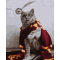 Картина за номерами. Brushme "Котик ловець снітча" GX36543 Brushme Арт:18394