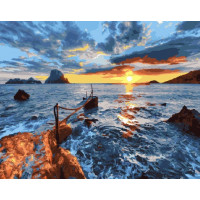 Картина за номерами. Brushme "На заході" GX24594, 40х50 см Brushme Арт:9383