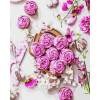 Картина за номерами. Rainbow Art "Квітковий сніданок" GX37316-RA Rainbow Art Арт:17489