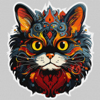 Картина за номерами "Чарівний погляд" KHO6564 30х30 см Ідейка Арт:37069 Картина за номерами "Чарівний погляд" KHO6564 30х30 см Ідейка Арт:37069