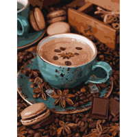 Картина за номерами "Натюрморт з кавою" Ідейка KHO5666 30х40 см Ідейка Арт:29404 Картина за номерами "Натюрморт з кавою" Ідейка KHO5666 30х40 см Ідейка Арт:29404