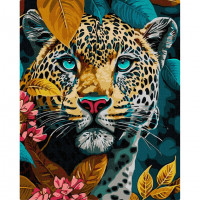 Картина за номерами "Небезпечний звір із фарбами металік extra" KHO6536 40х50 см Ідейка Арт:37068 Картина за номерами "Небезпечний звір із фарбами металік extra" KHO6536 40х50 см Ідейка Арт:37068