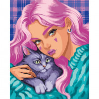 Картина за номерами "Теплі обійми" ©POLLYPOP92 10071-AC 40x50 см ArtCraft Арт:35756