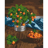 Картина за номерами. "Царські ягоди" 40x50см КНО5575 Ідейка Арт:11714