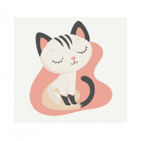 Розпис на полотні "Котеня" MBS029 Brushme 20х20 см Brushme Арт:31525 Розпис на полотні "Котеня" MBS029 Brushme 20х20 см Brushme Арт:31525