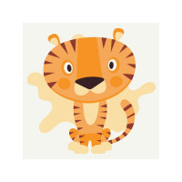 Розпис на полотні "Тигреня" MBS018 Brushme 20х20 см Brushme Арт:31514 Розпис на полотні "Тигреня" MBS018 Brushme 20х20 см Brushme Арт:31514