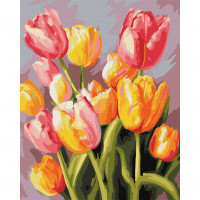 Картина по номерам "Весняний букет" KHO3268 40х50см                                               Ідейка Арт:39618 Картина по номерам "Весняний букет" KHO3268 40х50см                                               Ідейка Арт:39618