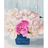 Картина за номерами. Art Craft "Перламутрові півонії" 40x50 см 12126-AC ArtCraft Арт:15585 Картина за номерами. Art Craft "Перламутрові півонії" 40x50 см 12126-AC ArtCraft Арт:15585