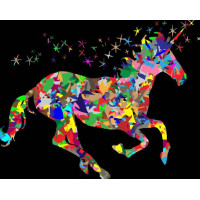 Картина за номерами. Brushme "Райдужний єдиноріг" GX22773, 40х50 см Brushme Арт:9662 Картина за номерами. Brushme "Райдужний єдиноріг" GX22773, 40х50 см Brushme Арт:9662