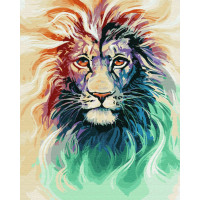 Картина за номерами. Brushme "Сяйво лева" GX28718 Brushme Арт:13948 Картина за номерами. Brushme "Сяйво лева" GX28718 Brushme Арт:13948