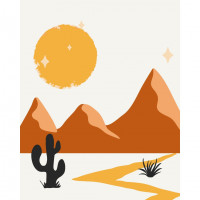 Картина за номерами  "Пейзаж 1" 11030-AC 40х50 см ArtCraft Арт:38891