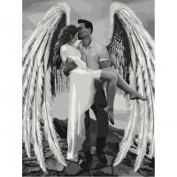 Картина за номерами "Її власний янгол" Bambi 10376-NN 30х40 см Bambi Арт:26310