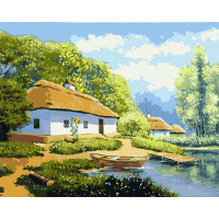 Картина за номерами "Канікули у бабусі" Ідейка KHO6303 40х50см Ідейка Арт:25146 Картина за номерами "Канікули у бабусі" Ідейка KHO6303 40х50см Ідейка Арт:25146