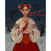 Картина за номерами "Катерина" 10080-AC 40х50 см ArtCraft Арт:36185 Картина за номерами "Катерина" 10080-AC 40х50 см ArtCraft Арт:36185