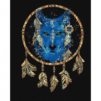 Картина за номерами "Ловець снів" Ідейка KHO4336 40х50см Ідейка Арт:26033