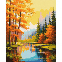 Картина за номерами "Осіння краса" ©art_selena_ua KHO2893 40х50 см Ідейка Арт:34506