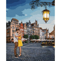Картина за номерами. "Побачення в Гданську" 40x50см KHO4755 Ідейка Арт:16301