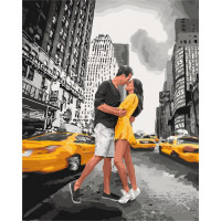 Картина за номерами. "П'янкий поцілунок" KHO4664, 40х50 см Ідейка Арт:11304