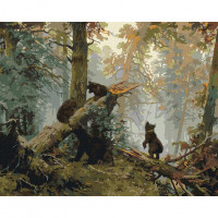 Картина за номерами "Ранок у сосновому лісі ©І.Шишкін та К.Савицький" Ідейка KHO4310 40х50 см Ідейка Арт:23326 Картина за номерами "Ранок у сосновому лісі ©І.Шишкін та К.Савицький" Ідейка KHO4310 40х50 см Ідейка Арт:23326