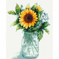 Картина за номерами "Сонячна квітка" Art Craft 13136-AC 40х50 см ArtCraft Арт:29996