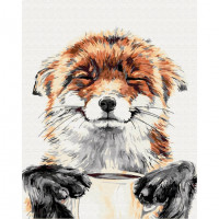 Картина за номерами "Задоволена лисичка" BS32220, 40х50см Brushme Арт:36957 Картина за номерами "Задоволена лисичка" BS32220, 40х50см Brushme Арт:36957