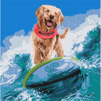 Картина за номерами "Морський екстрім" Ідейка KHO4468 40х40 см Ідейка Арт:29202 Картина за номерами "Морський екстрім" Ідейка KHO4468 40х40 см Ідейка Арт:29202