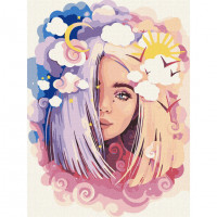 Картини за номерами "День та ніч" Ідейка KHO4946 30х40см Ідейка Арт:25332