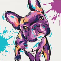 Картини за номерами "Кумедний малюк" KHO4009, 40х40 см Ідейка Арт:7544 Картини за номерами "Кумедний малюк" KHO4009, 40х40 см Ідейка Арт:7544