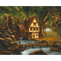 Картина за номерами. Art Craft Млин в зачарованому лісі 40х50 см 10551-AC ArtCraft Арт:20464