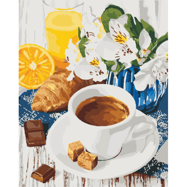 Картина за номерами. Art Craft "Солодкий ранок" 40x50 см 12116-AC ArtCraft Арт:14749