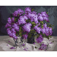 Картина за номерами "Ароматний бузок" Ідейка KHO3178 40х50 см Ідейка Арт:21875 Картина за номерами "Ароматний бузок" Ідейка KHO3178 40х50 см Ідейка Арт:21875